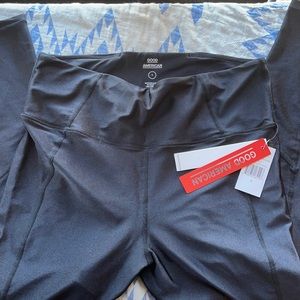 Good American Lace Up Seamed Leggings Sz: 5